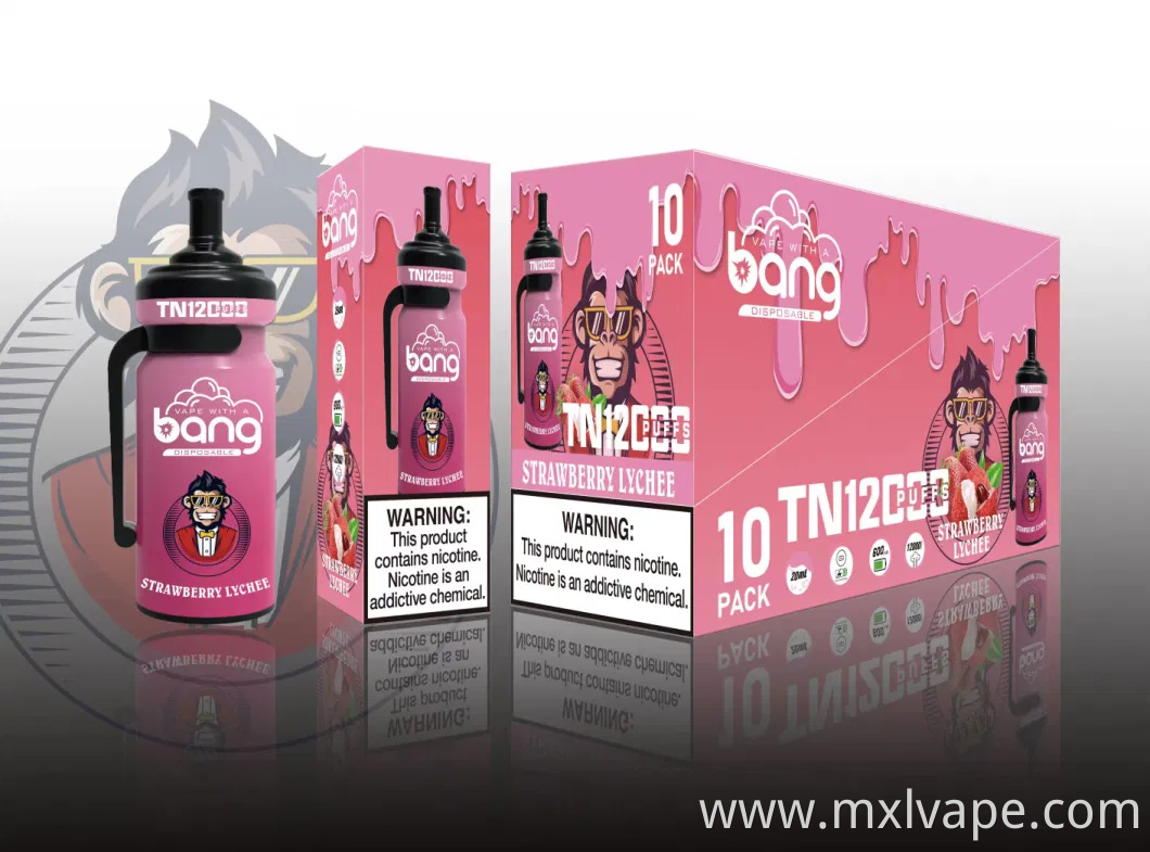 China Wholesale Custom Vaporizer Disposable Vaper Pen Bang Tn 12000 Puffs in Stock